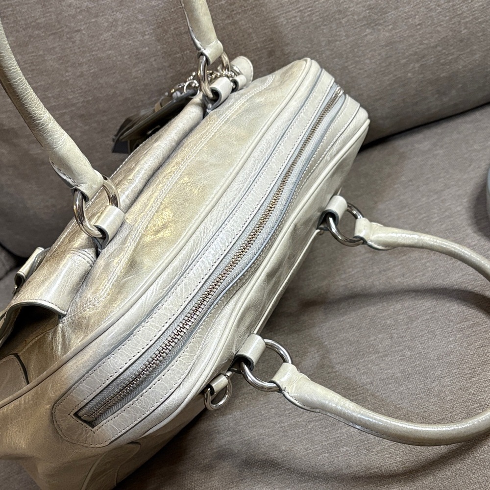 Coach  Poppy Pushlock Pocket Satchel - Picture 6 of 16